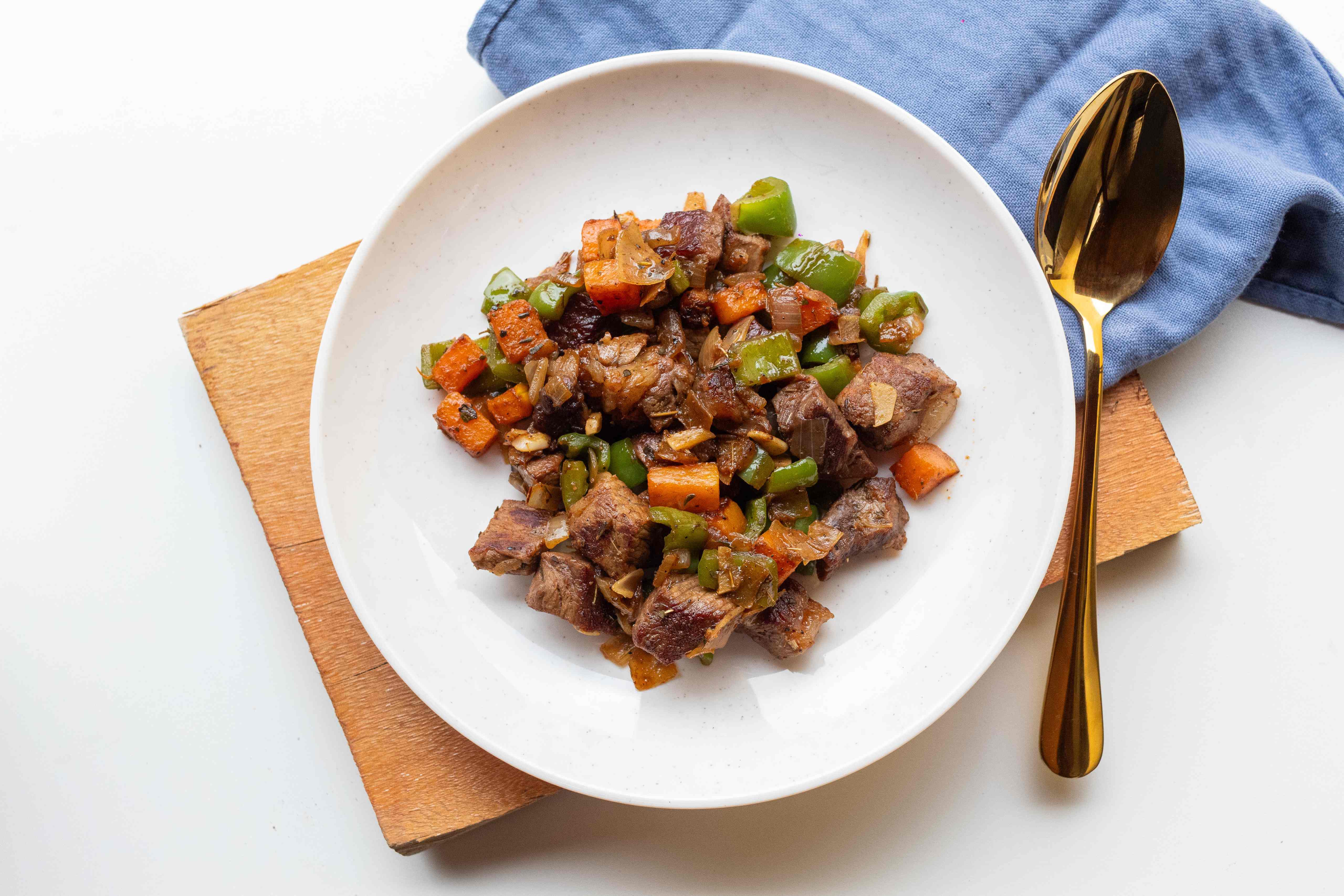 Steak and Sweet Potato Skillet - JChef